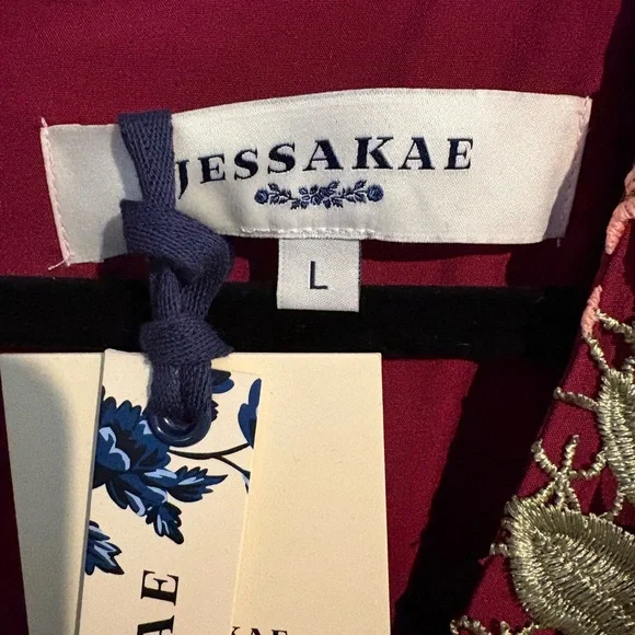 NWT JessaKae Flower Waltz Midi Dress - Picture 6 of 10